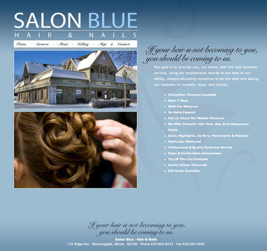 Salon Blue Site